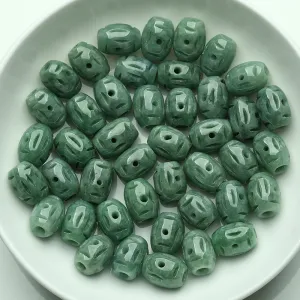 13X10X10mm Natural Jade Beads Jadeite Bead WBD44
