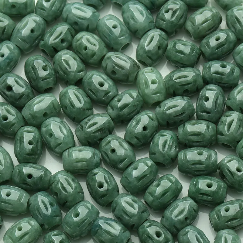 13X10X10mm Natural Jade Beads Jadeite Bead WBD44