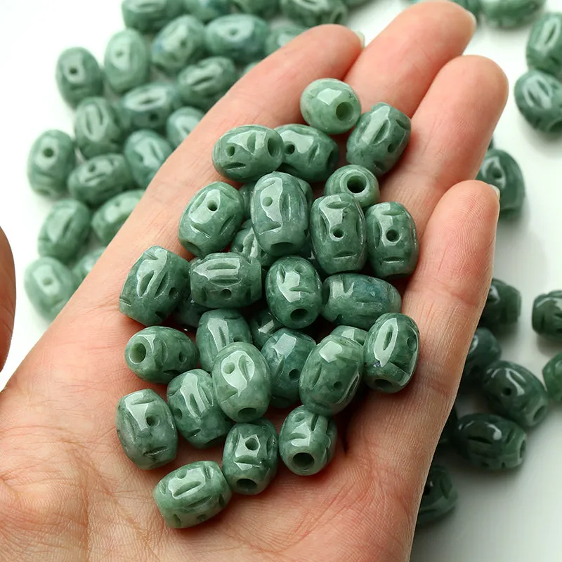 13X10X10mm Natural Jade Beads Jadeite Bead WBD44