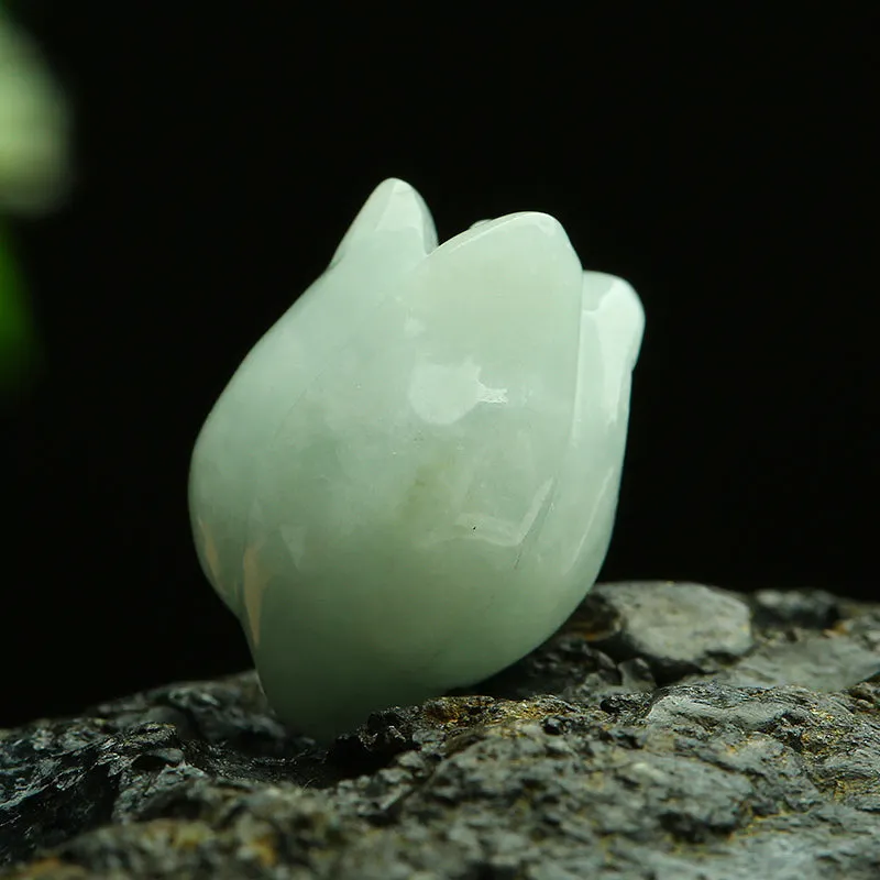 20X15X12mm Natural Jade Beads Jadeite Flower Bead WBD32