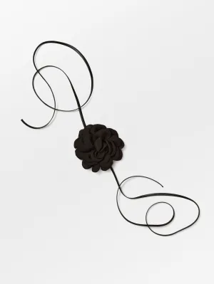 Althea Flower Choker - Sort