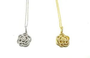 Camellia Flower Necklace