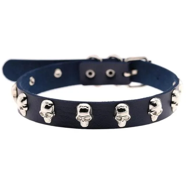 Cursed Skull Choker Necklace