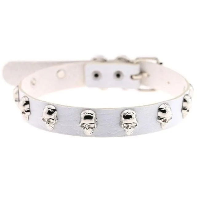 Cursed Skull Choker Necklace