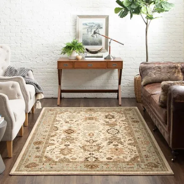 Euphoria 90639 70031 Adare Cream Rug