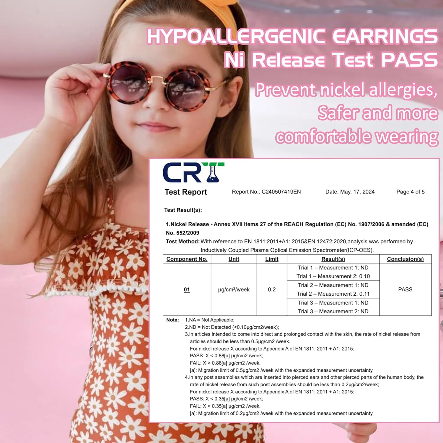 Florideco Hypoallergenic Earrings for Girls Surgical Steel Screw Back Stud Earrings for Toddlers Small Hoops Huggie Earrings for Teens Cute Little Girls Earrings for Kids(over 4 years old)