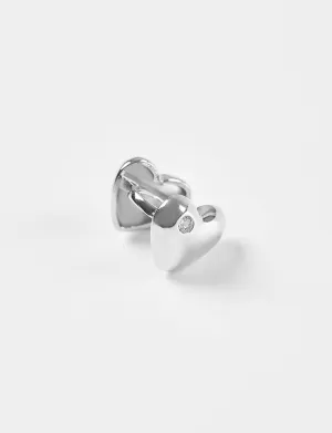 Heart Clip Earring
