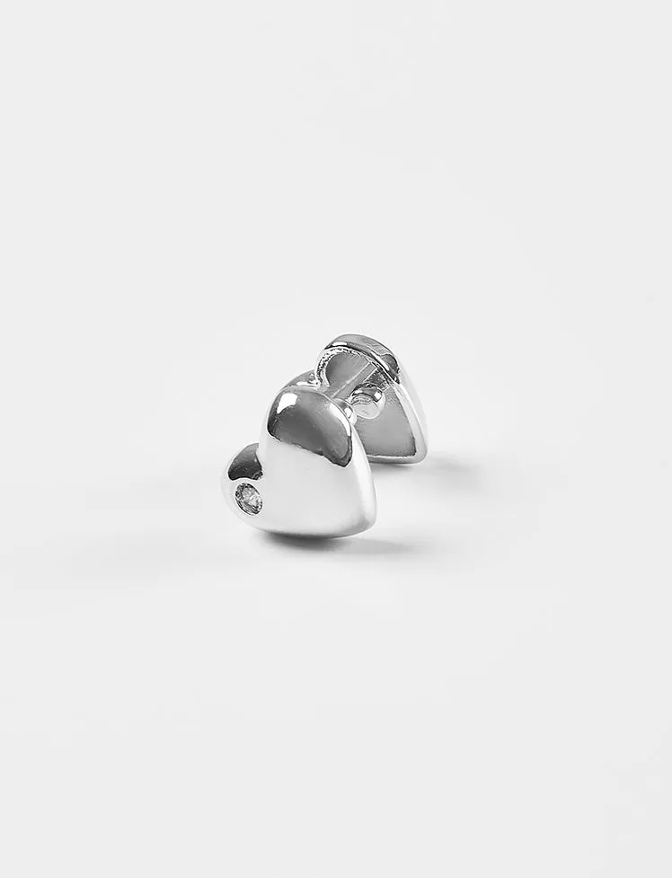 Heart Clip Earring