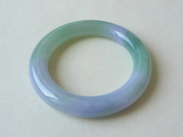Natural Jade Bangle Jadeite Bangle Internal Diameter 55.5mm BER337