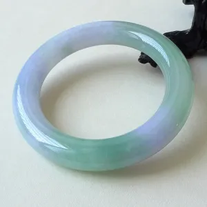 Natural Jade Bangle Jadeite Bangle Internal Diameter 55.5mm BER337