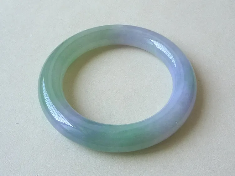 Natural Jade Bangle Jadeite Bangle Internal Diameter 55.5mm BER337
