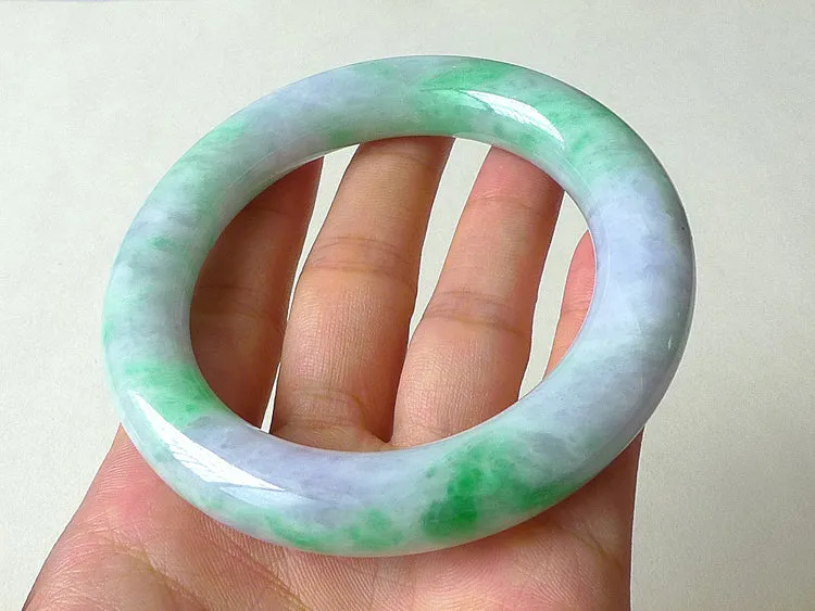 Natural Jade Bangle Jadeite Bangle Internal Diameter 56.8mm BER926