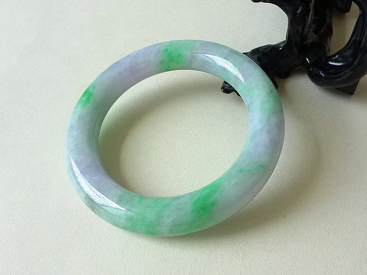 Natural Jade Bangle Jadeite Bangle Internal Diameter 56.8mm BER926