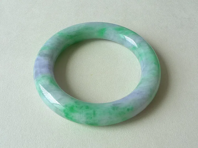 Natural Jade Bangle Jadeite Bangle Internal Diameter 56.8mm BER926