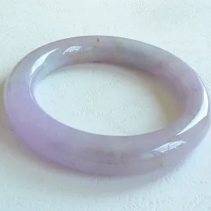 Natural Jade Bangle Jadeite Bangle Internal Diameter 57mm BER406