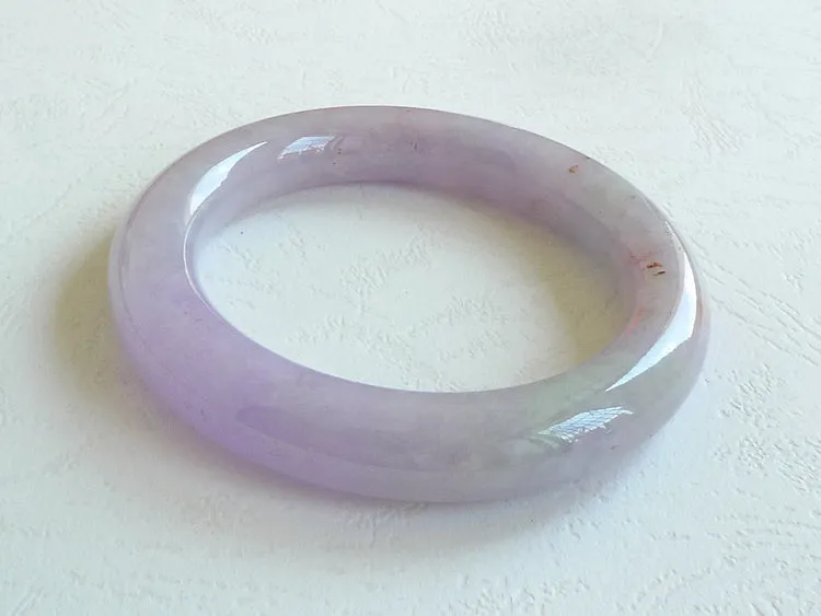 Natural Jade Bangle Jadeite Bangle Internal Diameter 57mm BER406