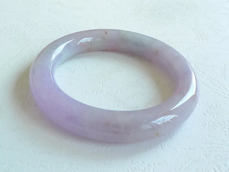 Natural Jade Bangle Jadeite Bangle Internal Diameter 57mm BER406