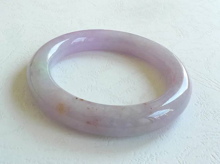 Natural Jade Bangle Jadeite Bangle Internal Diameter 57mm BER406