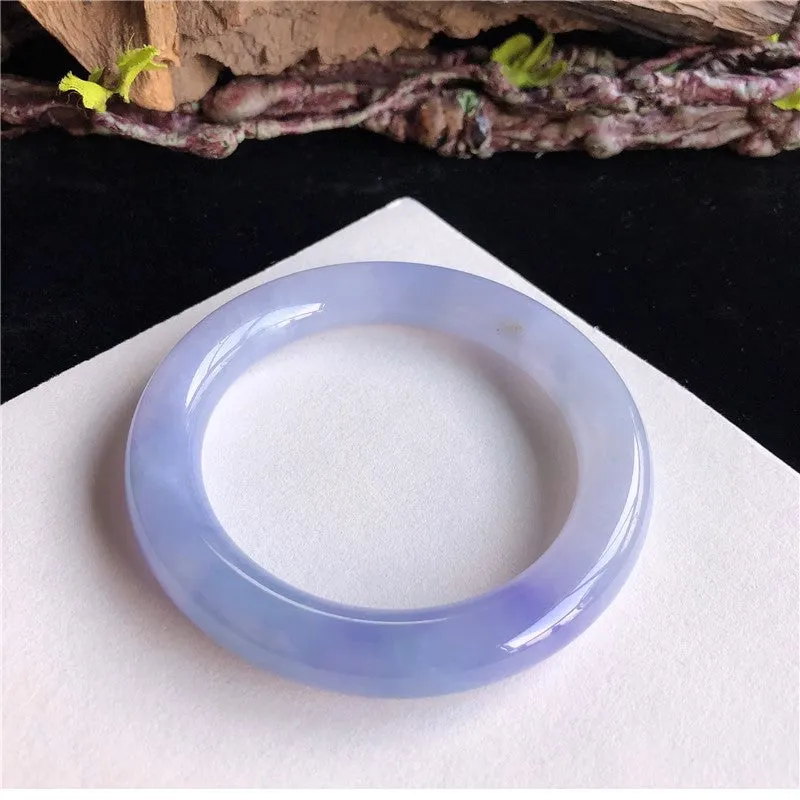 Natural Jade Bangle Jadeite Bangle Internal Diameter 58.1mm 2P81103