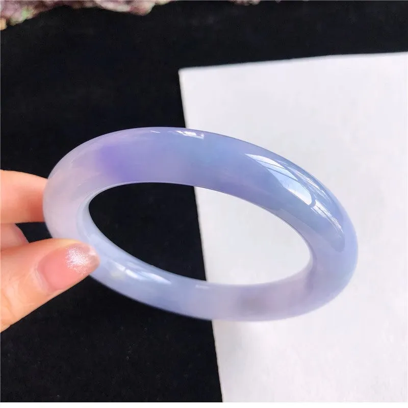 Natural Jade Bangle Jadeite Bangle Internal Diameter 58.1mm 2P81103