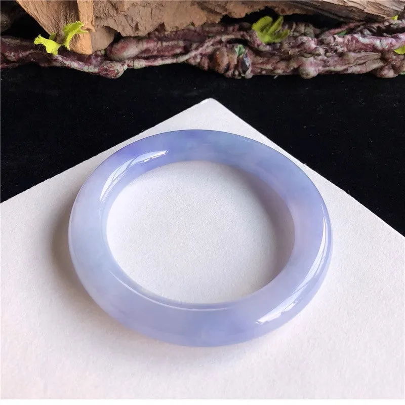 Natural Jade Bangle Jadeite Bangle Internal Diameter 58.1mm 2P81103