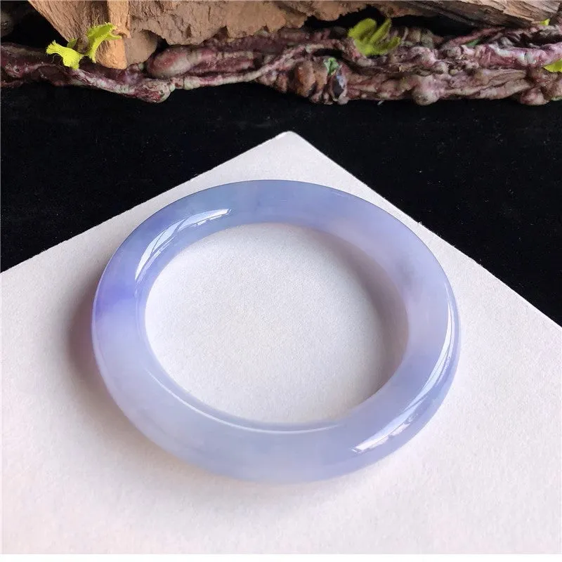 Natural Jade Bangle Jadeite Bangle Internal Diameter 58.1mm 2P81103