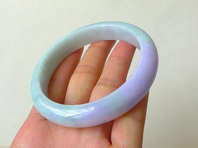 Natural Jade Bangle Jadeite Bangle Internal Diameter 59.3mm BER126