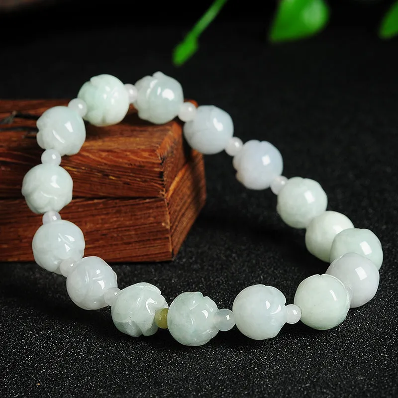 Natural Jade Bracelet Jadeite Bracelet BT135