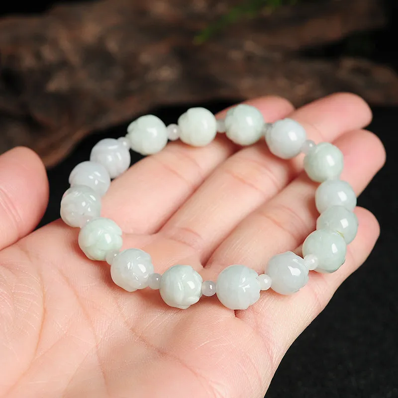 Natural Jade Bracelet Jadeite Bracelet BT135