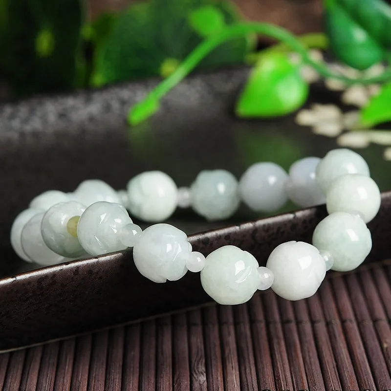 Natural Jade Bracelet Jadeite Bracelet BT135