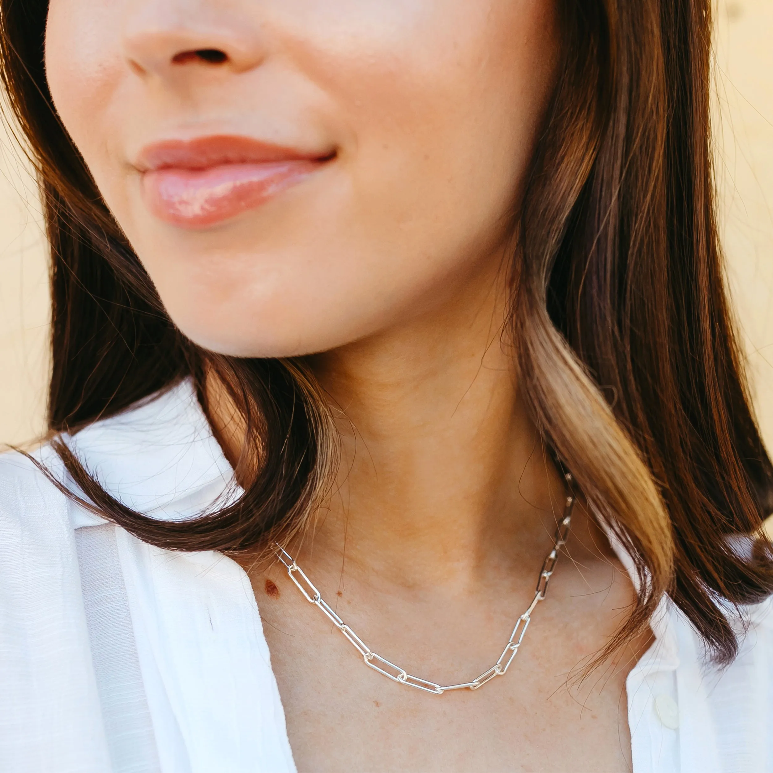 Paperclip Chain Necklace