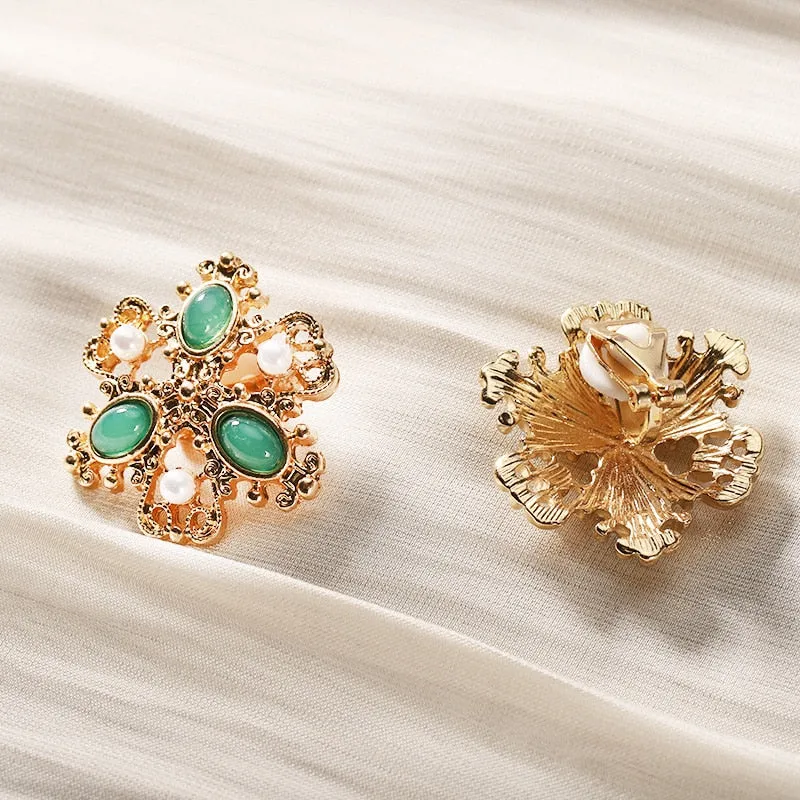 Pearl Ear Clips