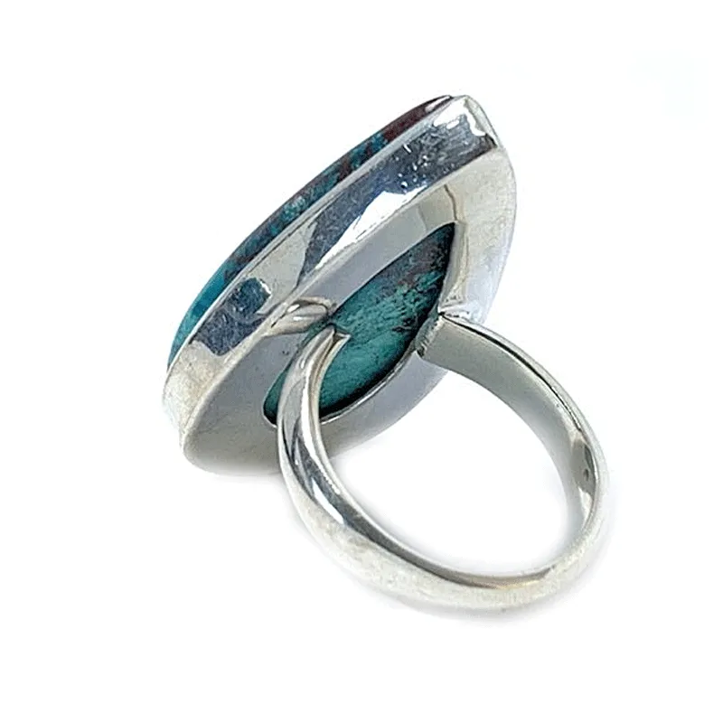 Percy Shattuckite Teardrop Ring Optimized for Enhanced Performance